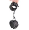 Menottes en cuir pour les poignets Noir