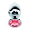 Plug Bijou Strass Rose - MEDIUM 7 x 3.4cm