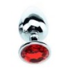 Plug bijou Spolly Small - Rouge 6 x 2.7cm