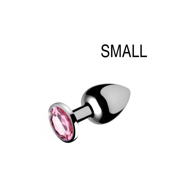 Plug bijou Gem Rose 6.5 x 2.7 cm