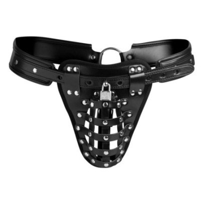 Cage de chasteté intégrale Simili- Cages de Chasteté en stock sur Fun et plaisirs