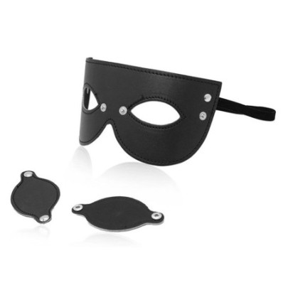 Masque Eye Patches noir- Cagoules & Masques en stock sur Fun et plaisirs