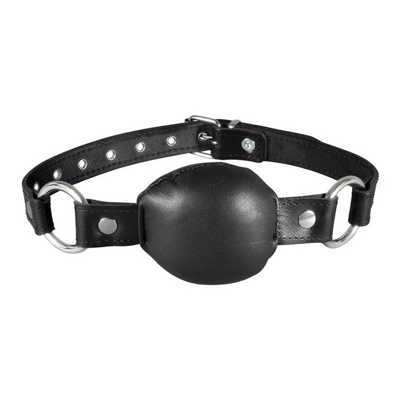 Baillon en cuir SIlence Gag Noir