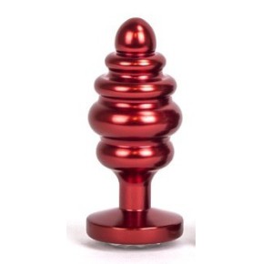 Bijou Anal Alloy 6.5 x 3 cm Rouge