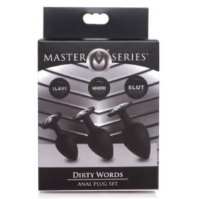 Kit de 3 plugs Dirty Words