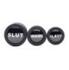 Kit de 3 plugs Dirty Words