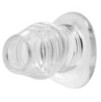 Plug Tunnel Cock Dock Transparent 9 x 6.5 cm