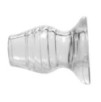 Plug Tunnel Cock Dock Transparent 9 x 6.5 cm