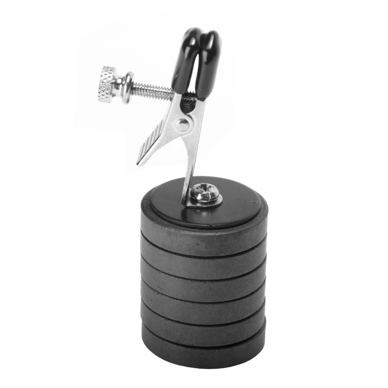 Pince pour téton avec poids ajustable x1