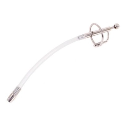 Tige percée Catheter 19cm - Diamètre 7mm- Plugs Urètre Percé en stock sur Fun et plaisirs