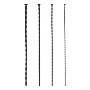 Pack de 4 tiges pour urètre Spiral Screw 30 cm - Diamètres de 3 à 6mm- Tiges Urètre en stock sur Fun et plaisirs