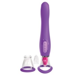 Dildo Her Ultimate Pleasure Silicone- Stimulateurs à Aspiration en stock sur Fun et plaisirs