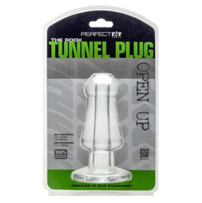 Plug avec Tunnel The Rook 15 x 6 cm Transparent