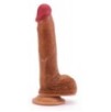 Gode réaliste Nature Cock 17 x 3,9 cm Beur