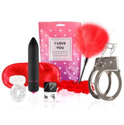 Coffret de 7 sextoys I Love You- Kit SM en stock sur Fun et plaisirs