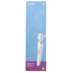 Masseur Wand-er Women Blanc - Tête 78mm