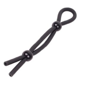 Ballstretcher ajustable DOUBLE STRANGLER Noir- Ballstretchers Souples en stock sur Fun et plaisirs