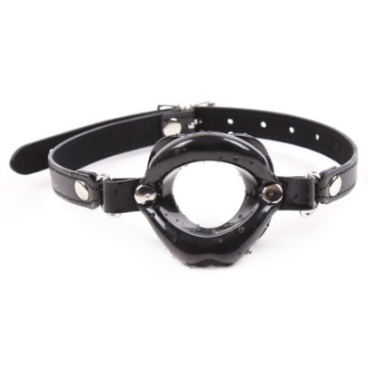 Baillon Bouche Noir- Baillons BDSM en stock sur Fun et plaisirs