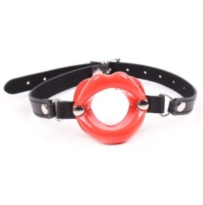 Baillon Bouche Rouge- Baillons BDSM en stock sur Fun et plaisirs