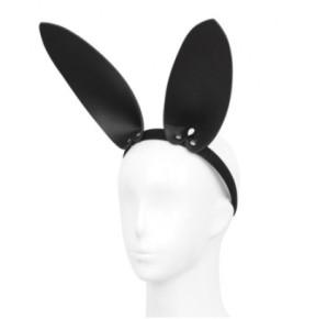 Oreilles de lapin Bunny Simili noir- Cagoules & Masques en stock sur Fun et plaisirs