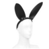 Oreilles de lapin Bunny Simili noir