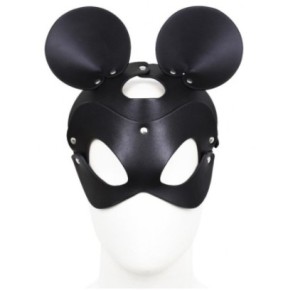 Masque avec Visage Souris Noir- Cagoules & Masques en stock sur Fun et plaisirs