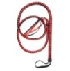 Long fouet Whip Duo 190cm Noir et Rouge