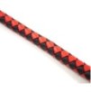 Long fouet Whip Duo 190cm Noir et Rouge