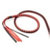 Long fouet Whip Duo 190cm Noir et Rouge