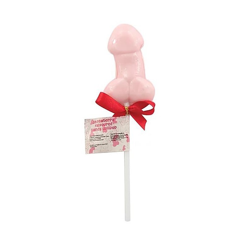 Bonbon Sucette pénis Arôme Fraise 35g