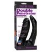 Gode Double Pénétration Vac-U-Lock 14 x 7.5 cm Noir