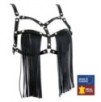 Soutien-Gorge en cuir avec franges