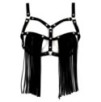 Soutien-Gorge en cuir avec franges