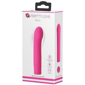 Vibromasseur Mick Pretty Love 10 x 2.7 cm Fuschia