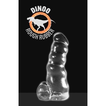 Gode XXL Dinoo Dilong 20 x 9 cm Clear- Dildos XXL - Largeur + de 8cm en stock sur Fun et plaisirs