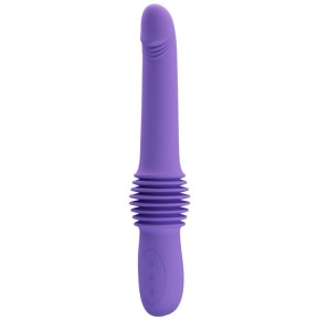 Gode avec poussée Pazuzu 15 x 3.5 cm Violet- Vibromasseurs Design en stock sur Fun et plaisirs