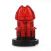 Cage de chasteté ajustable 10 x 3.5cm Rouge