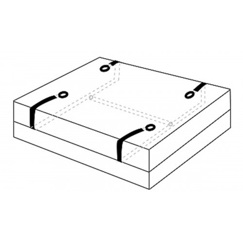 Kit de 4 liens de retenues pour Lit