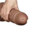 Gode vibrant Chubby Dildo 23 x 6.5 cm Marron