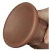 Gode vibrant Chubby Dildo 23 x 6.5 cm Marron