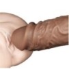 Gode vibrant Chubby Dildo 23 x 6.5 cm Marron