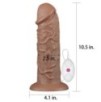 Gode vibrant Chubby Dildo 23 x 6.5 cm Marron