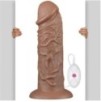 Gode vibrant Chubby Dildo 23 x 6.5 cm Marron