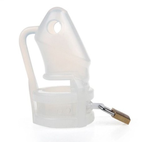 Cage de chasteté Silicone Clear