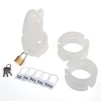 Cage de chasteté Silicone Clear