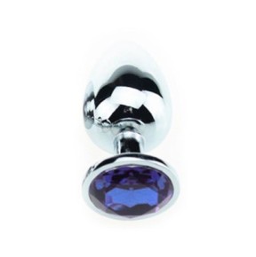 Plug Bijou Bleu 7 x 3.4 cm