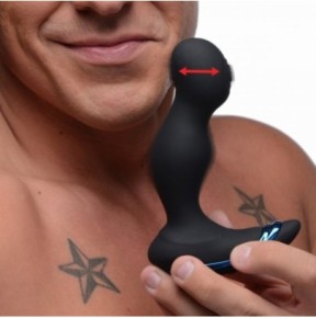 Stimulateur de prostate DOUBLE TAPPING 12 x 4 cm- Stimulateurs Prostatiques Vibrants en stock sur Fun et plaisirs