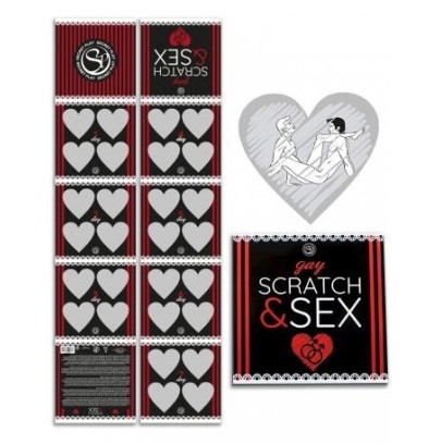 Jeu à gratter Sexy Gay- Cartes à Gratter Érotique en stock sur Fun et plaisirs