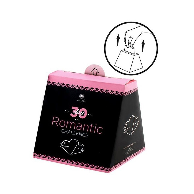 Jeu Cartes Défis ROMANTIQUE Challenge 30 jours