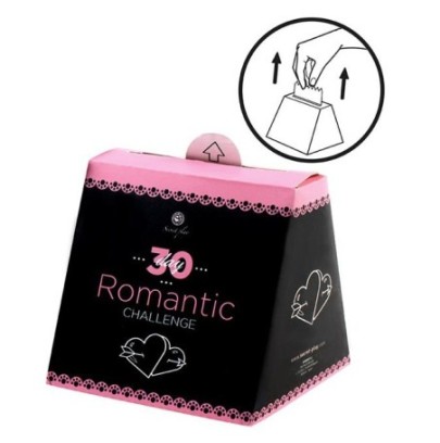 Jeu Cartes Défis ROMANTIQUE Challenge 30 jours- Corps à Coeur en stock sur Fun et plaisirs